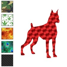 Boxer Dog, Vinyl Decal Sticker, 40 Patterns  3 Sizes, 6559