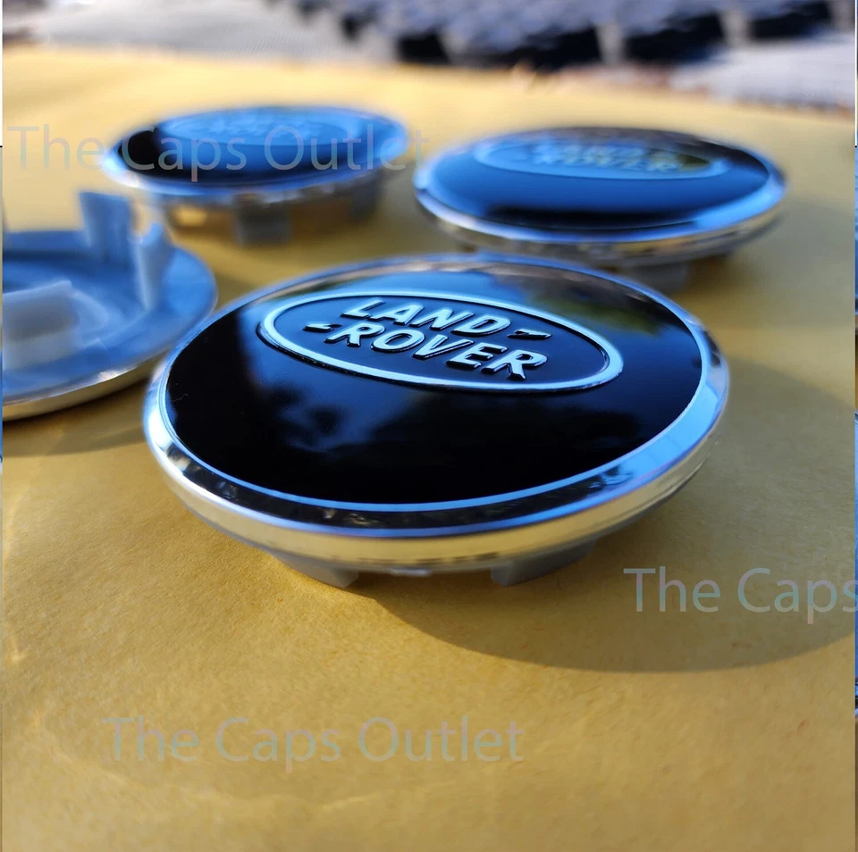 4x, Set of Land Rover Wheel Center Hub Caps, HSE Land Rover Center Foto 3 de 4