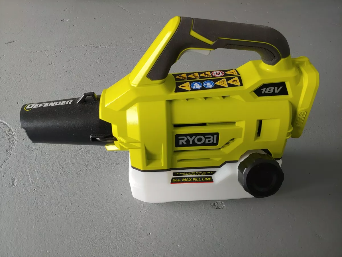 Ryobi one 18 volt cordless chemical fogger mister USED eBay