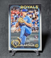 James McArthur Rookie RC 2024 Topps Series 2 Card #434 Kansas City Royals