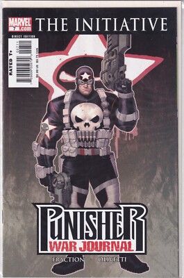 The Punisher War Journal (2007) #7 Captain America Variant VF/NM