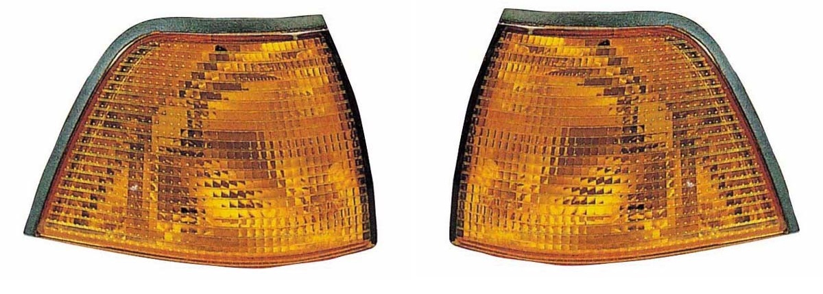 Clignotants avant orange BMW Série 3 E36 Compact 320i feu indicateur de direction 1994-2000