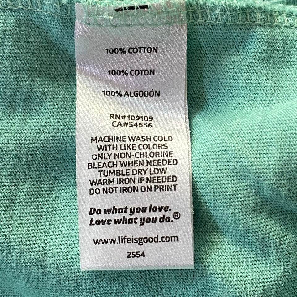 Life Is Good Pay Attention To Me Ignoring You TShirt 3XL Pastel Teal