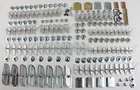 57 1957 Chevy 4-Door Bel Air & 210 Stainless Side Molding Trim Clip Set