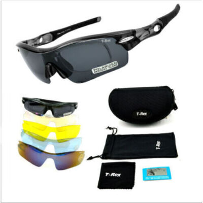 Sport Sonnenbrille Fahrradbrille Sportbrille Mit 5 Wechselgläser Winddicht *