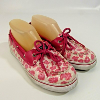 Sperry Top-Sider Shoes Pink Cheetah 