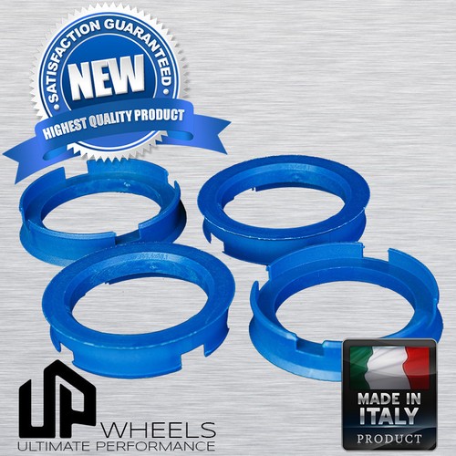 Polycarbonate Hub Centric Hubcentric Ring Rings for 72.6 56.1 Mini