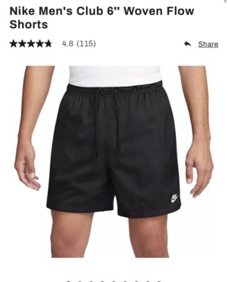 ショートパンツ NIKE / ABOVE KNEE LENGTH FLOW SHORTS Men's Nike Short Standard Above Knee Length | eBay