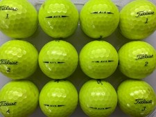 TITLEIST AVX YELLOW GOLF LAKE BALLS GRADE A / GRADE B FREE P&P 12 PACK