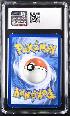 CGC Graded 10 Gem Mint Fire Energy 002 151 Cosmos Holo Pokemon