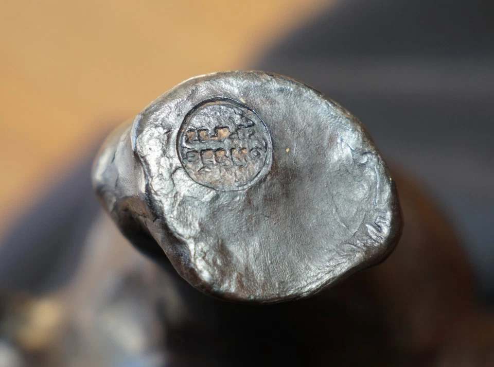 MEDIUM SIZED LIBERTY'S LONDON OMERSA BROWN LEATHER HIPPOPOTAMUS FOOTSTOOL - Image 3 of 4