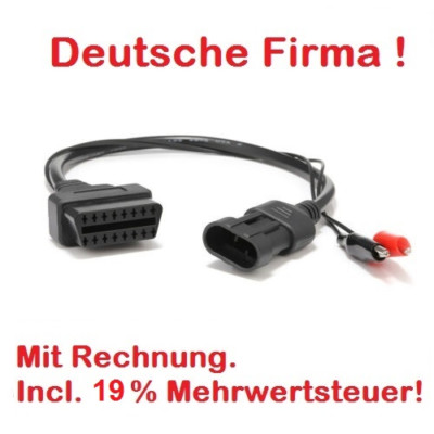 3 Pin Adapter Stecker Anschluss für Fiat Alfa Romeo Lancia OBD OBD2