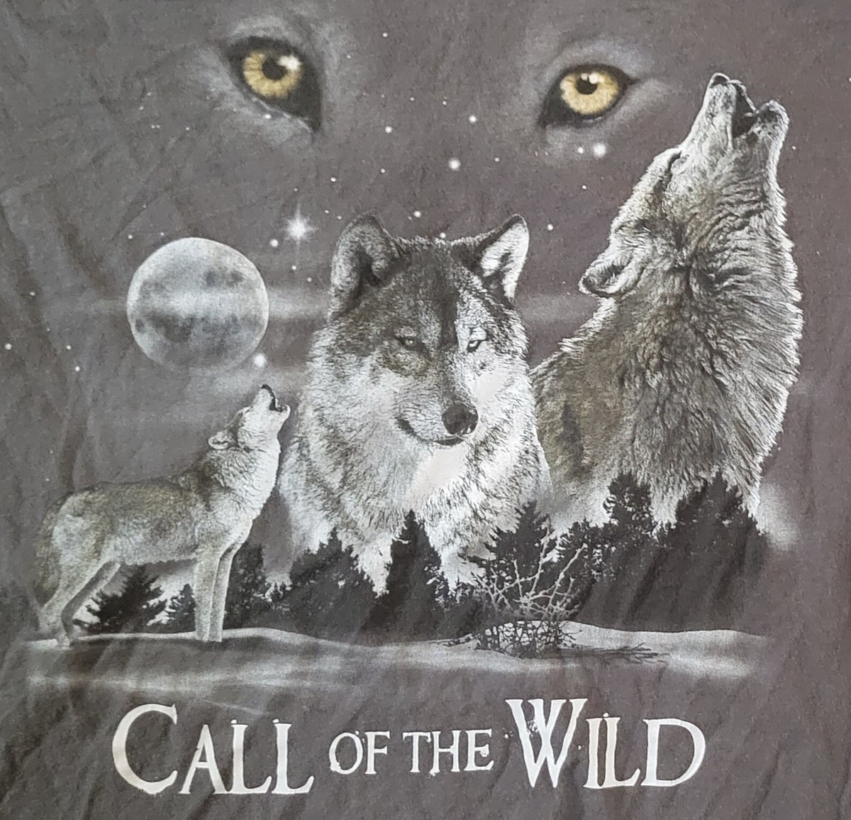 Call Of The Wild 3 Wolf T-shirt Whale By Switcher Size Medium | eBay
