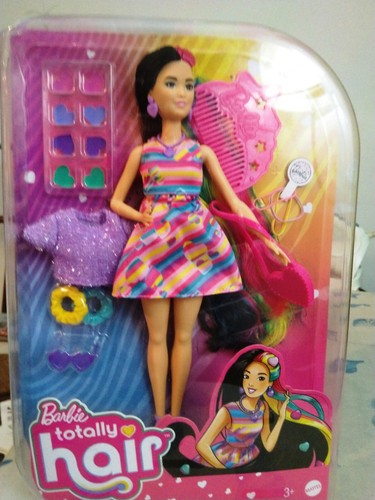 Barbie Totally Hair Papillons HCM91 – NRFB, La Poupée Des Années 2020