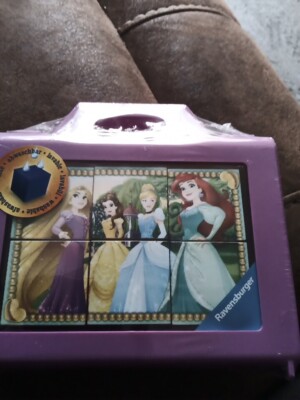 RAVENSBURGER CUBE Disney Prinzessinnen.   6 BILDER. Neu 