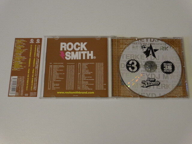 DJ MASTERKEY Presents FROM THE STREETS VOL3 CD 2008 Japan Like New