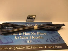 1997 Acura RL driver rear door glass  window run channel rubber seal