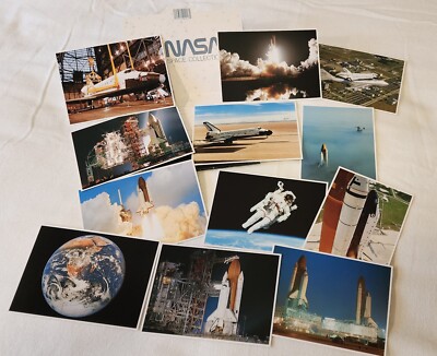 Vintage NASA Space Collection Post Card Set of 12 #8421 published