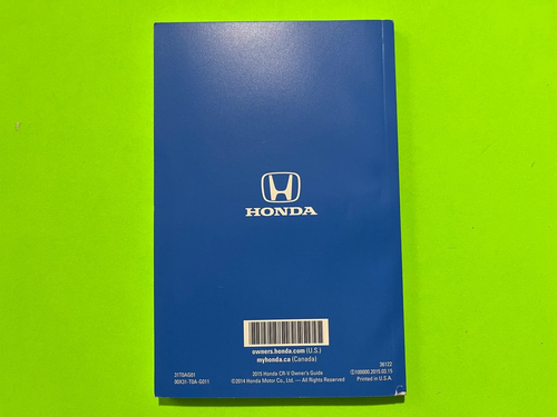 2015 Honda CR-V Factory Owners Manual Guide Set & Case *OEM* - Bild 4 von 6