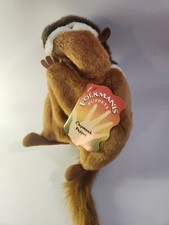 Folkmanis Chipmunk Hand Puppet 11  Full Body Realistic Plush Toy - Hard to Find