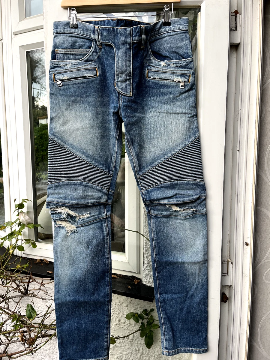 Balmain Man Denim Jeans - Walmart.com