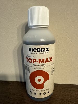 Biobizz Top-Max organischer Dünger 250 ml NEU