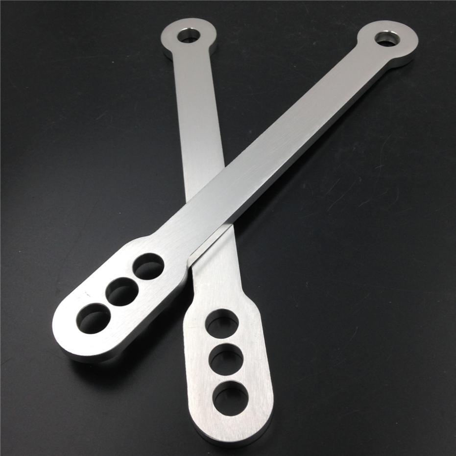 Motorcycle Aluminum Lowering Link Silver For 2005 2006 2007 2008