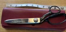 Wiss Pinking Shears in Leather Case with Pattens Made in the USA