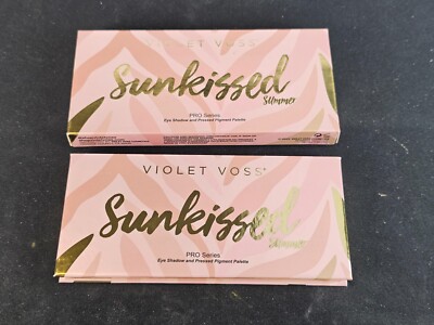 Violet Voss Sunkissed Summer Pro Eyeshadow & Pressed Pigment Palette   0.46 Oz