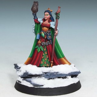 Reaper Special Limited Edition 01550 Christmas Eve Druid Priestess Sorceress D&D