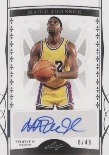 2022-23 Leaf Trinity - Magic Johnson #BA-MJ1