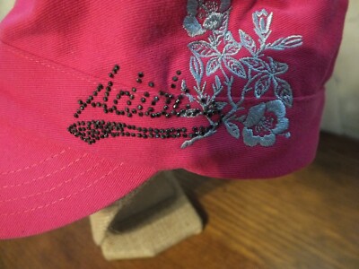 Beautiful Cap Hat Adidas Pink White Embroider Black  display picture 1