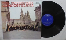TUNA UNIVERSITARIA COMPOSTELANA Vinyl Stereo LP, Mirman's, Spain, EX/EX