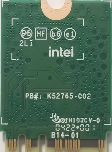 Intel AX200 AX201 AX211 AX210 Killer 6E 9560 BE200 Wi-Fi 7 - Picture 10 of 60
