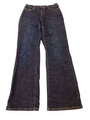 Levis Jeans Womens Size 10 Stretch Dark Wash Boot Cut Blue Jeans Great Condition