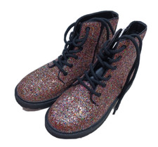 Girls' Zoe Multi-color Glitter Boots - Art Class Size 4 B-321