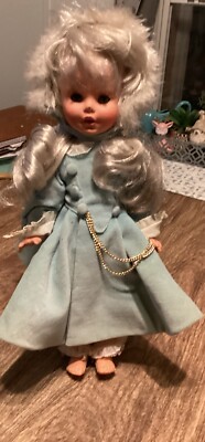 Vintage Furga Princess Elisabetta  Doll 1960s 70s Not Complete Condition Issues