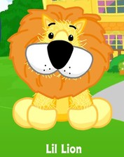 Webkinz Classic Lil Lion - hs006 - Virtual Adoption Code Only