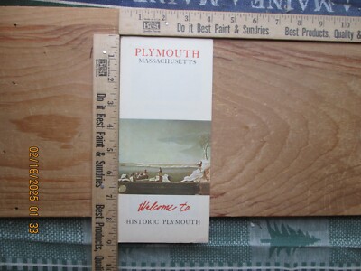 welcome to historic Plymouth MA brochure