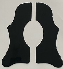 Battipenna per chitarra acustica Crystal autoadesiva adatto per Gibson J45-J50 nero