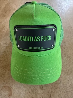 John Hatter & Co. City Cap - Loaded As Fuck Rubber Cap Edition / Neu