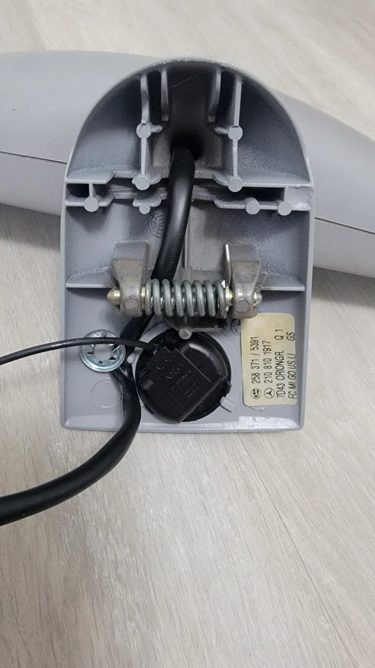 00-03 Mercedes W210 E320 E430 E55 AMG Interior Rear View Mirror Gray OEM - Imagem 4 de 4