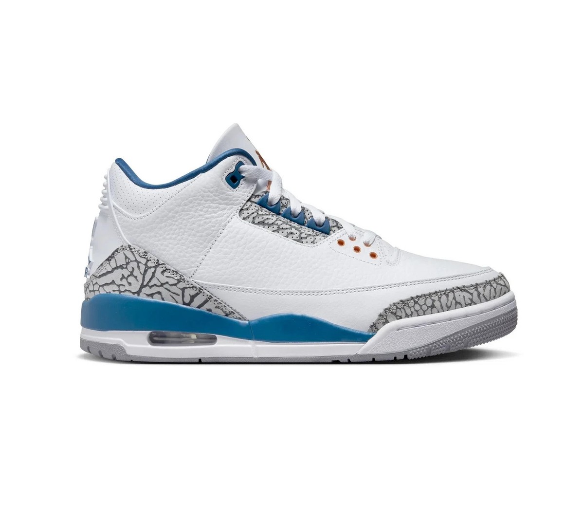 Air Jordan 3 Retro Men's Size 10.5 White/Metallic Copper CT8532