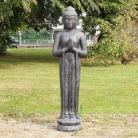 Xxl Buddha Statue Figur Skulptur Stehend Asien Gartenfigur Greetings 190 Cm