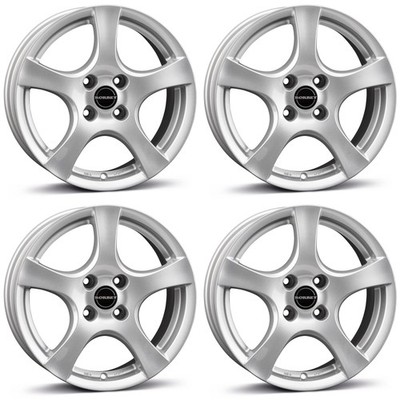 4 Borbet Wheels F 6.5x16 ET38 4x100 SIL for Citroën C1