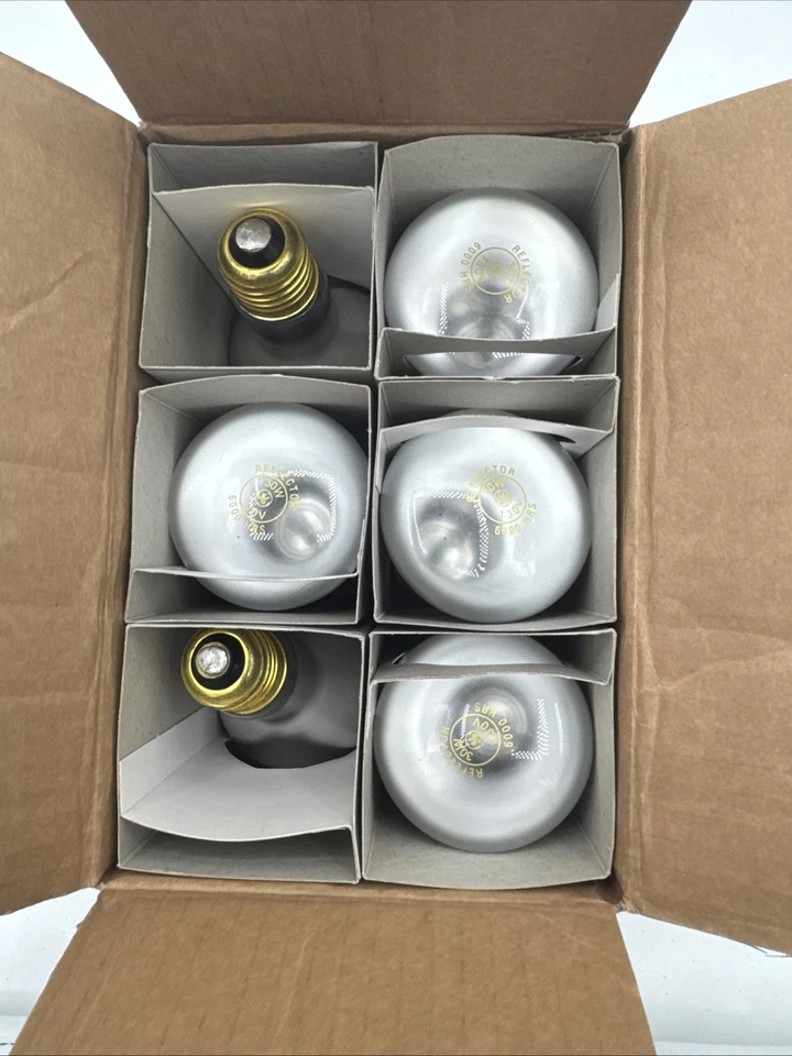 6 PACK General Electric GE Indoor Spotlight R-20 30R20/6 30W 130V 46849 CG201Cl1 - Image 2 of 4