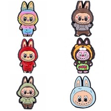 Labubu Croc Shoes Charms Set of 6