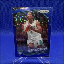 Panini 2024 Prizm WNBA Teresa Edwards #TB-TE Throwback Blue Prizm Lynx