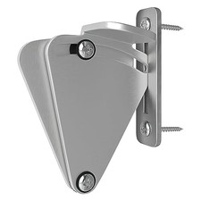 Barn Door Lock Hardware Stainless Steel, Sliver Sliding Privacy Latch for