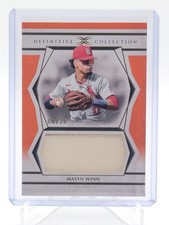 MASYN WINN 2025 TOPPS DEFINITIVE COLLECTION ORANGE JUMBO PATCH /25 Q4874